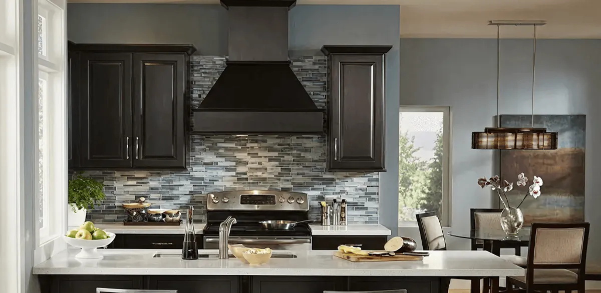 Kitchen cabinet painting and refinishing in a modern kitchen in Provo, UT